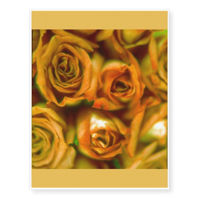 Roses Temporary Tattoos (Front)