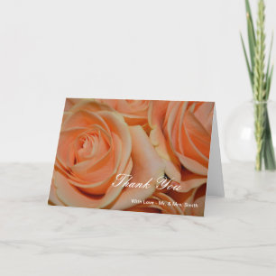 Roses Thank You Note Card