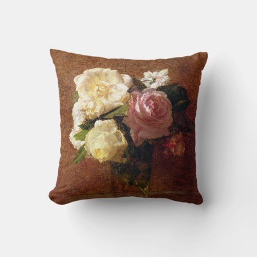 Roses Throw Pillow