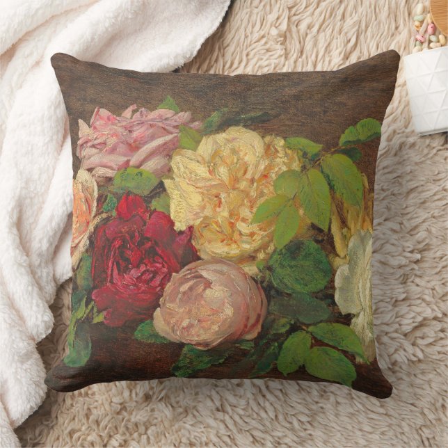 ROSES THROW PILLOW (Blanket)