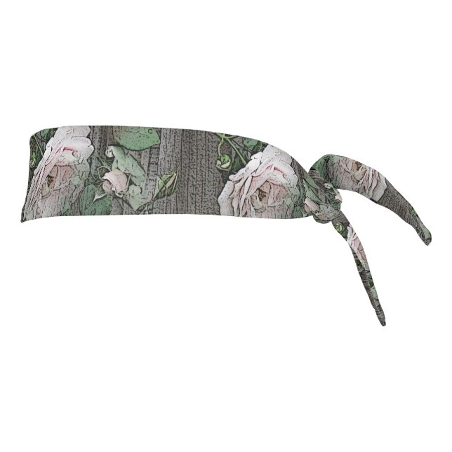 Roses Tie Headband (Rotate 90)