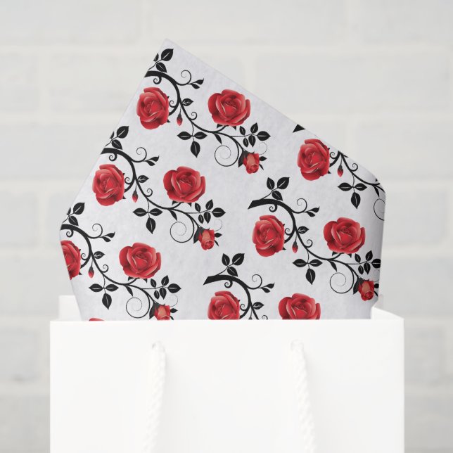 Roses Tissue Paper (Gift Bag)