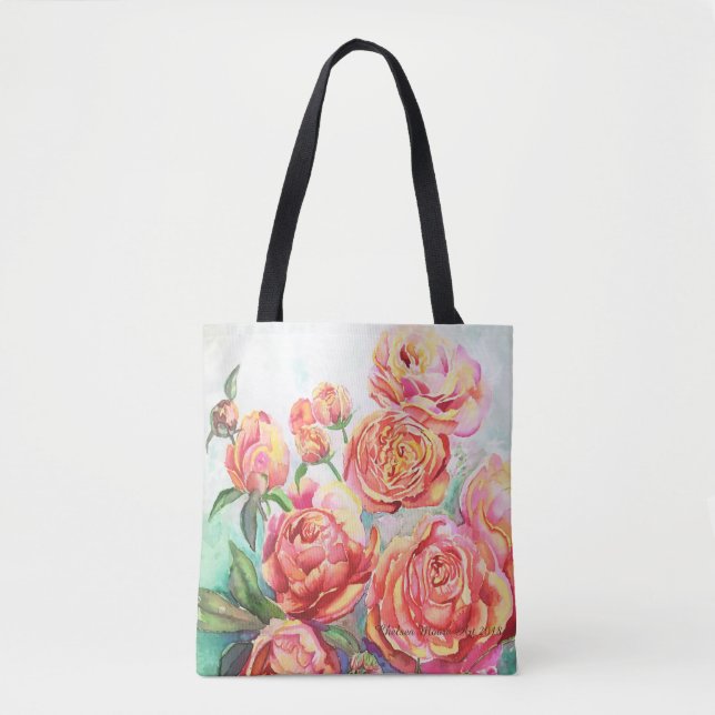 Roses Tote Bag (Front)