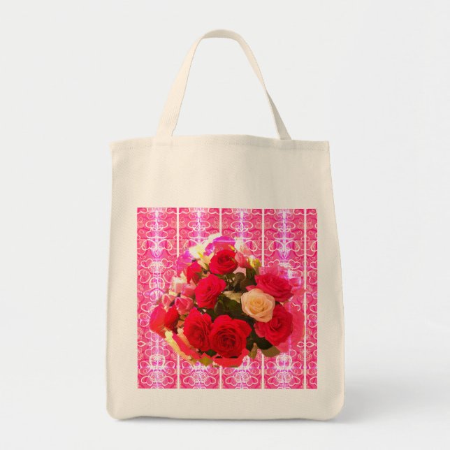 Roses  tote bag (Front)