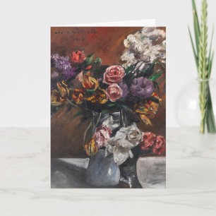 Roses, Tulips, and Lilacs   Lovis Corinth Card