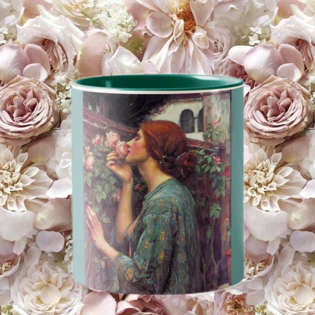 Roses Two-Tone Coffee Mug (Creator Uploaded)