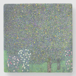 Roses under the Trees, c.1905 Stone Coaster