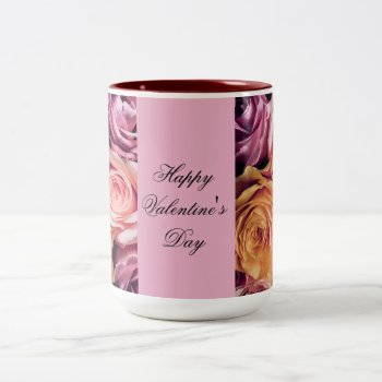 Roses Valentine's Mug by Koobear at Zazzle