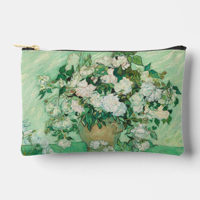Roses | Vincent Van Gogh Accessory Pouch (Front)