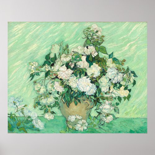Roses _ Vincent van Gogh Fine Art Poster