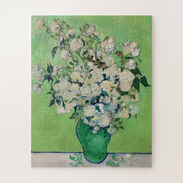 Roses, Vincent van Gogh  Jigsaw Puzzle (Vertical)