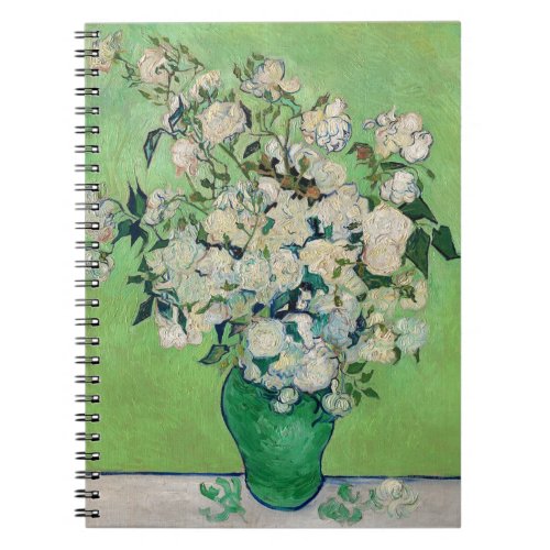 Roses Vincent van Gogh Notebook