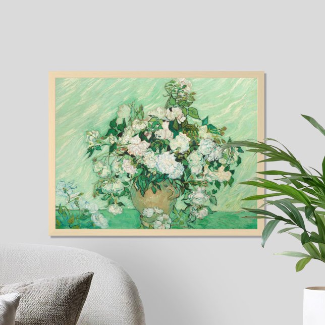 Roses Vincent van Gogh Poster (Creator Uploaded)
