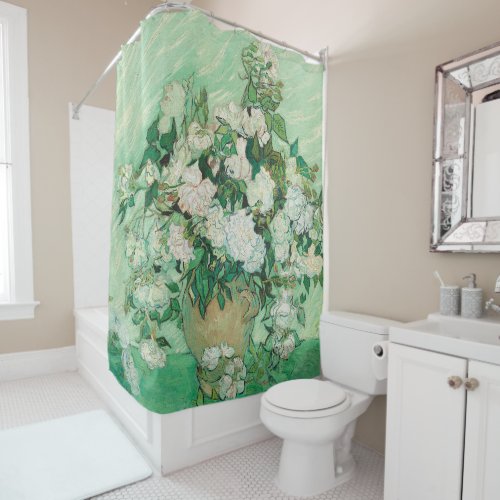 Roses _ Vincent van Gogh Shower Curtain