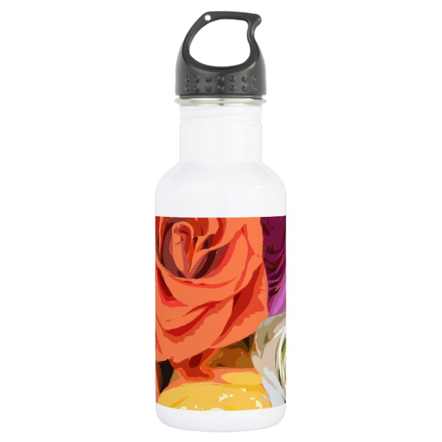 Roses Water Bottle (Front)