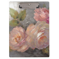 Roses with Gray Clipboard