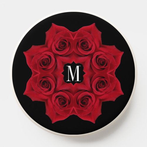 Roses with Initial PopSocket