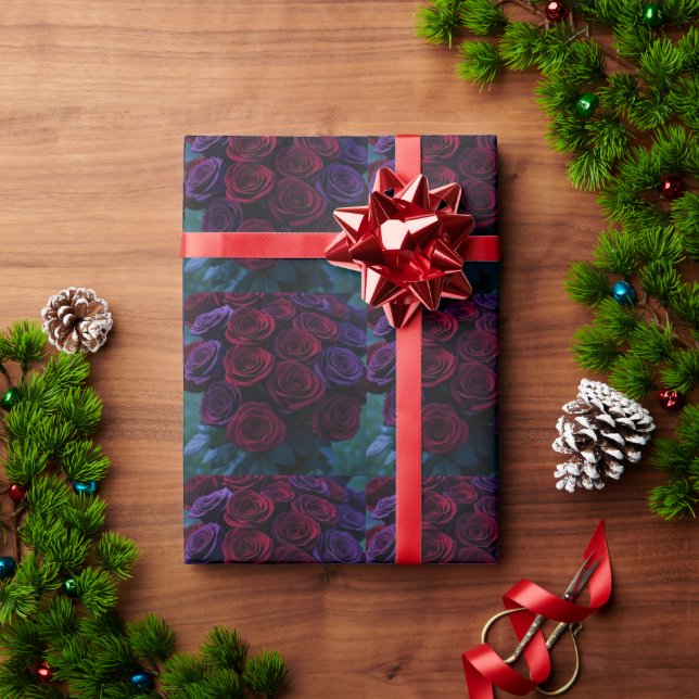 Roses Wrapping paper (Holiday Gift)