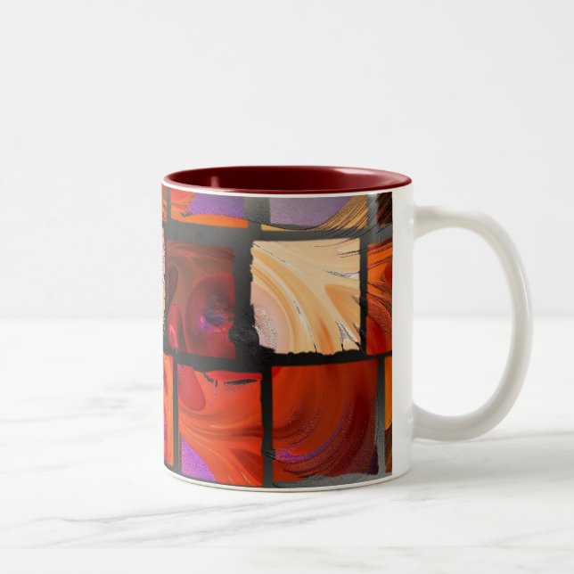 rosetiles Two-Tone coffee mug (Right)