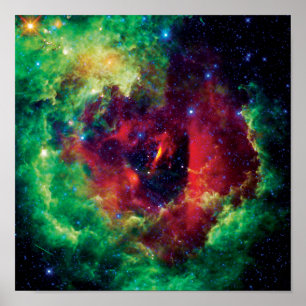 Rosetta Nebula NASA Space Photo Poster