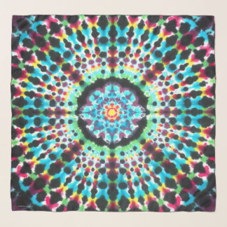 "Rosetta Pattern", abstract, psychedelic Scarf