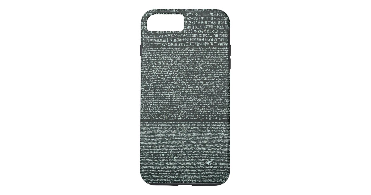 Rosetta Stone Ancient Egyptian hieroglyphs Case-Mate iPhone Case | Zazzle