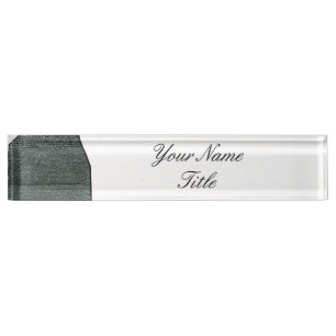 Rosetta Stone Ancient Egyptian hieroglyphs Desk Name Plate