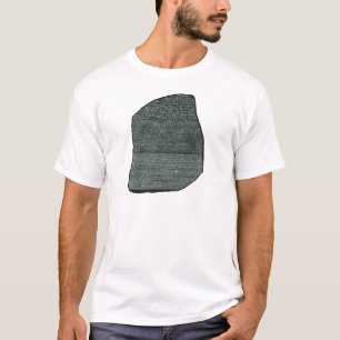 Rosetta Stone Ancient Egyptian hieroglyphs T-Shirt