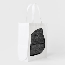 Rosetta Stone Grocery Bag
