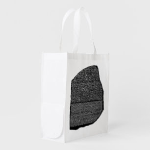 Rosetta Stone Grocery Bag