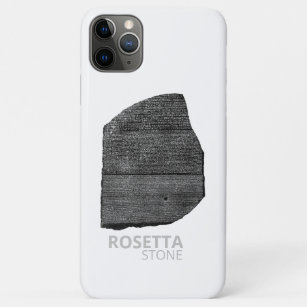 Rosetta Stone pharaoh languages interpretation key iPhone 11 Pro Max Case