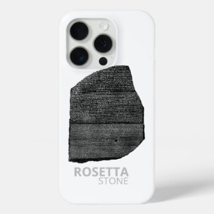 Rosetta Stone pharaoh languages interpretation key iPhone 15 Pro Case