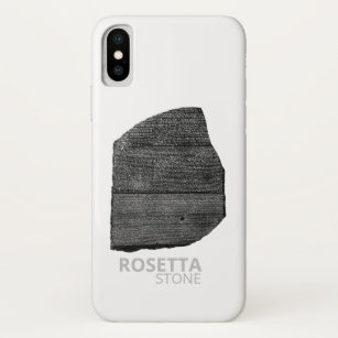 Rosetta Stone pharaoh languages interpretation key iPhone XS Case