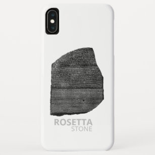 Rosetta Stone pharaoh languages interpretation key iPhone XS Max Case