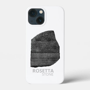 Rosetta Stone pharaoh languages interpretation key iPhone 13 Mini Case