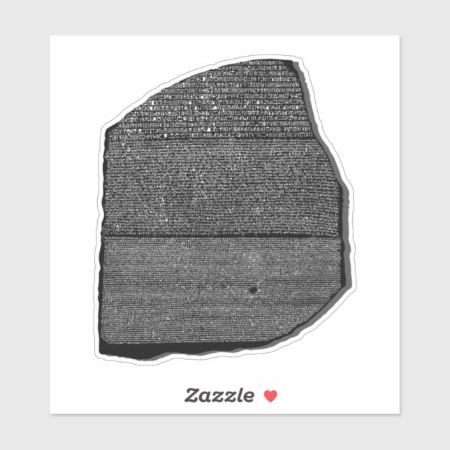 Rosetta Stone Sticker (Sheet)