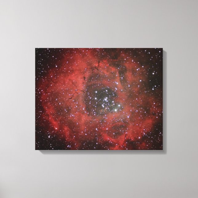 Rosette Nebula #1 Canvas Print (Front)