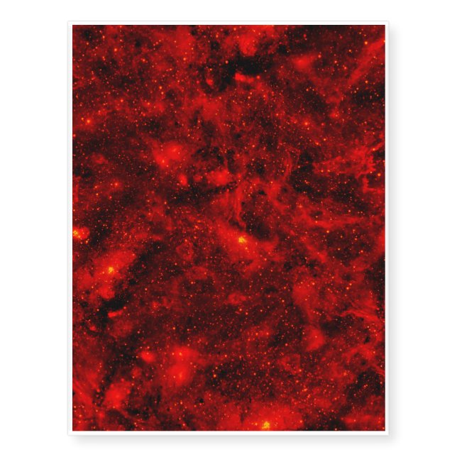 Rosette Nebula (also known as Caldwell 49) Temporary Tattoos (Front)