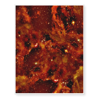 Rosette Nebula (also known as Caldwell 49) Temporary Tattoos