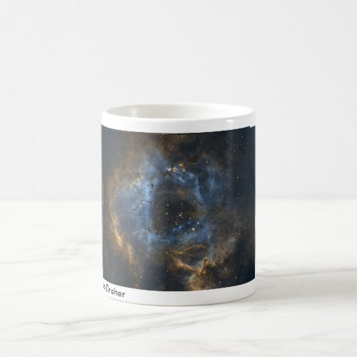 Rosette Nebula by Astrophotographer Eric Dreher Coffee Mug