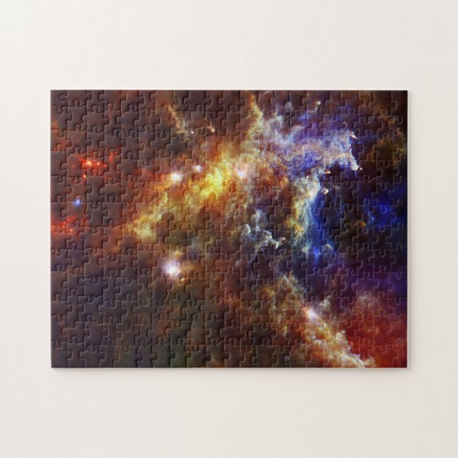 Rosette Nebula jigsaw puzzle (Horizontal)