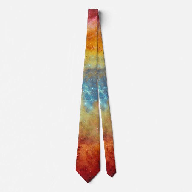 Rosette Nebula Neck Tie (Front)