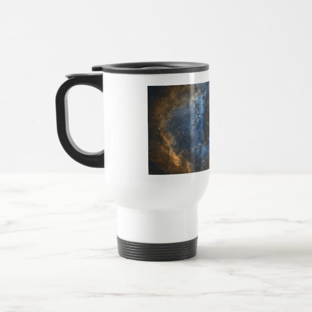 Rosette Nebula Travel Mug by Eric Dreher (Left)