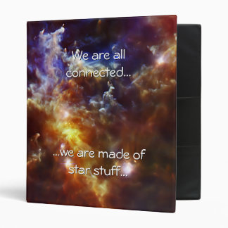 Rosette Nebula's Stellar Nursery 3 Ring Binder