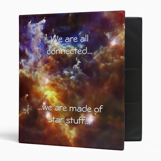 Rosette Nebula's Stellar Nursery 3 Ring Binder (Front/Inside)