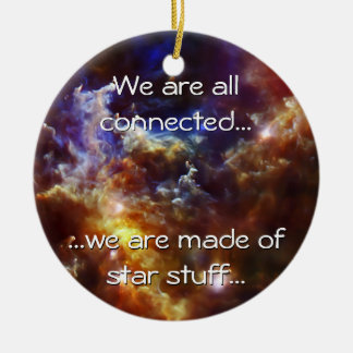Rosette Nebula's Stellar Nursery Ceramic Ornament