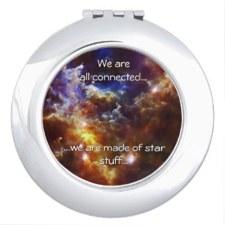 Rosette Nebula's Stellar Nursery Vanity Mirror