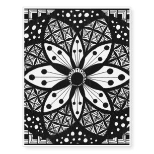 Rosette Temporary Tattoos