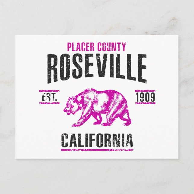 Roseville Postcard (Front)
