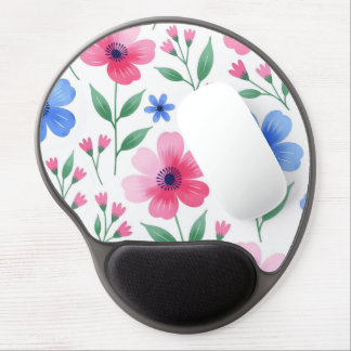 Rosewater Bloom Delight Gel Mouse Pad
